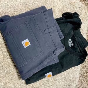 CARHARTT BUNDLE medium T-shirt 34x28 Pants